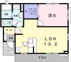 八家駅 徒歩20分 1階の物件間取画像